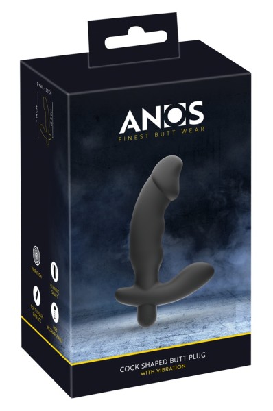 ANOS Cock shaped butt plug wit - vergleichen und günstig kaufen ANOS Cock shaped butt plug wit - vergleichen und günstig kaufen